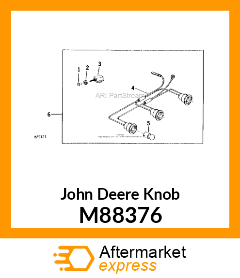 KNOB, KNOB M88376