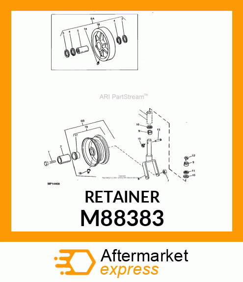 RETAINER, SEAL M88383