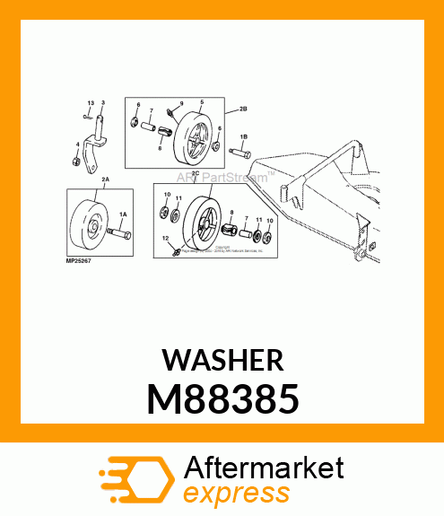 THRUST WASHER M88385