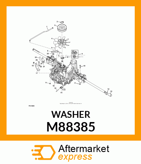 THRUST WASHER M88385