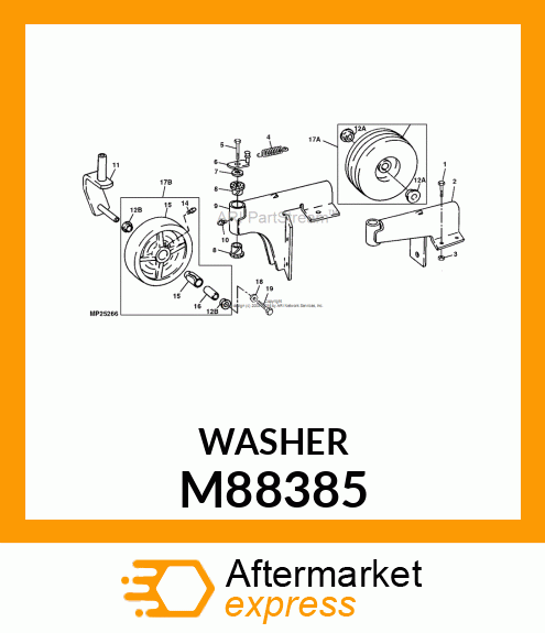 THRUST WASHER M88385