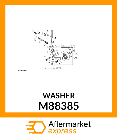 THRUST WASHER M88385