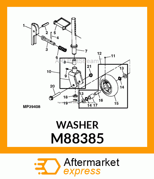 THRUST WASHER M88385