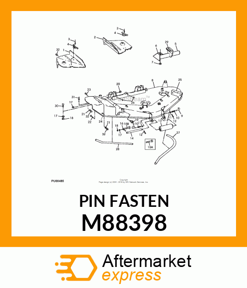 Pin Fastener M88398
