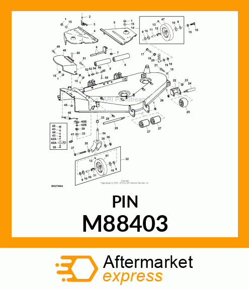 PIN, GAGE WHEEL M88403