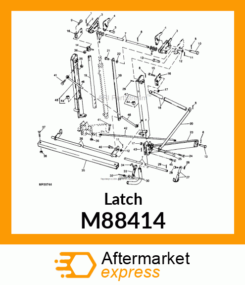 Latch M88414