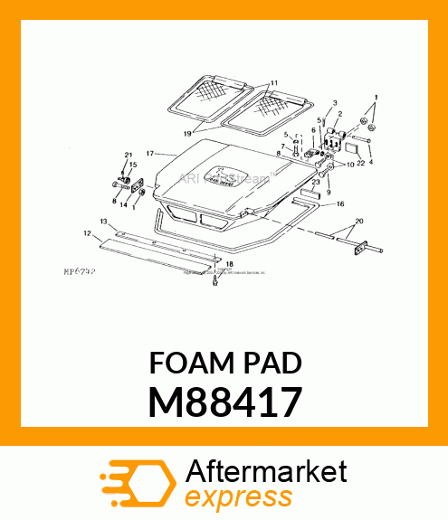 Pad M88417