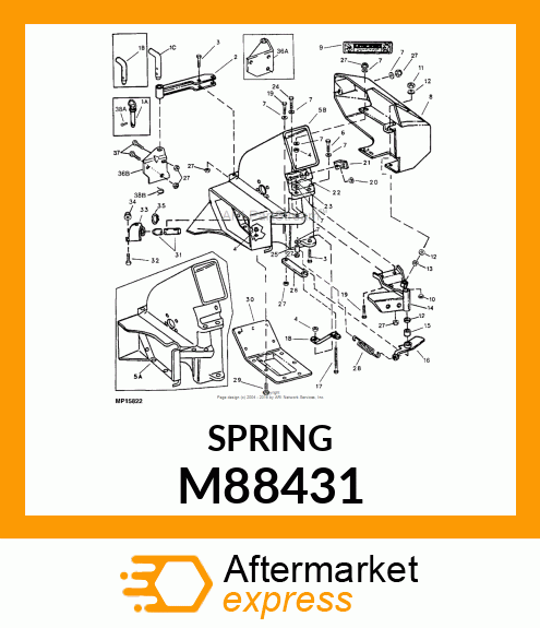 SPRING M88431