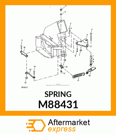 SPRING M88431