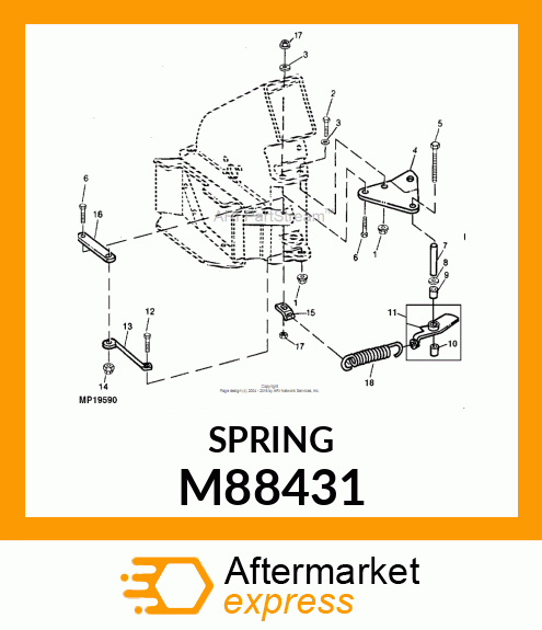 SPRING M88431