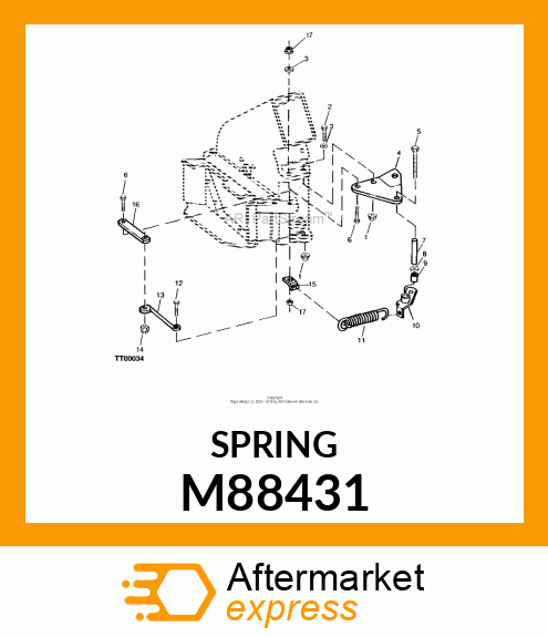 SPRING M88431