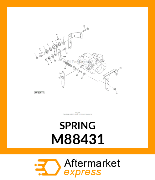 SPRING M88431