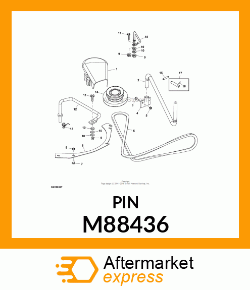 PIN, CLEVIS M88436