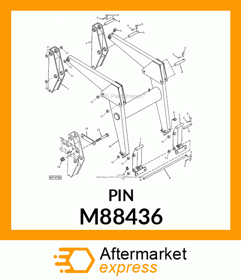 PIN, CLEVIS M88436