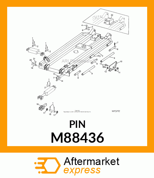 PIN, CLEVIS M88436