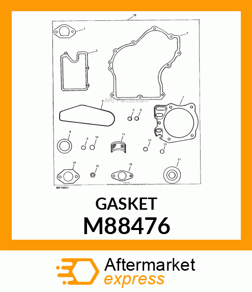 GASKET M88476