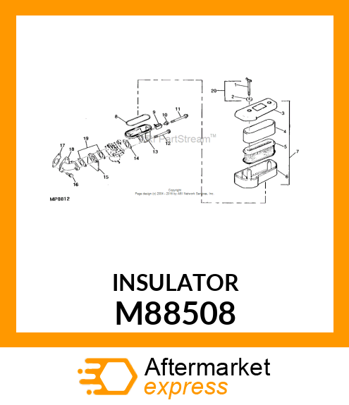 INSULATOR M88508