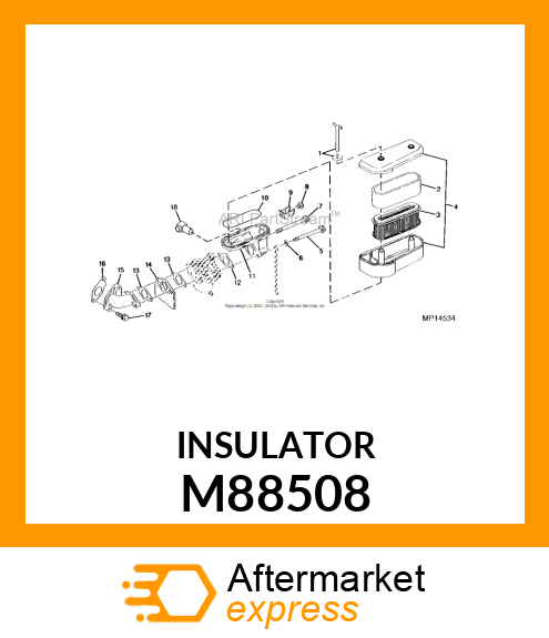 INSULATOR M88508