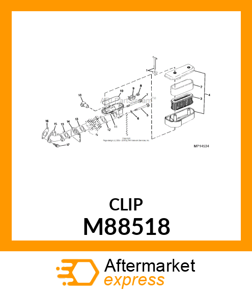 Clamp M88518