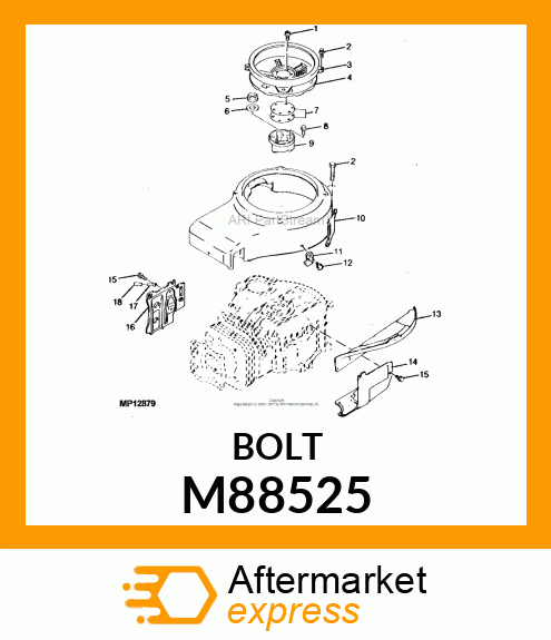 BOLT M88525