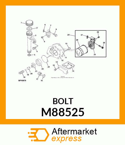 BOLT M88525