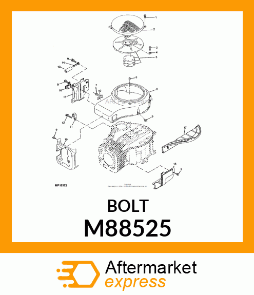 BOLT M88525