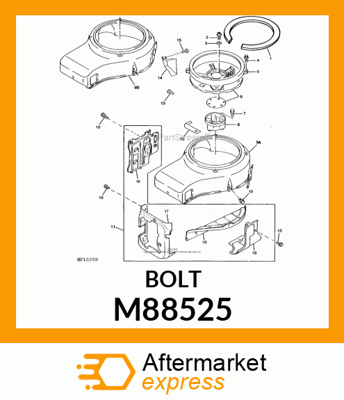 BOLT M88525