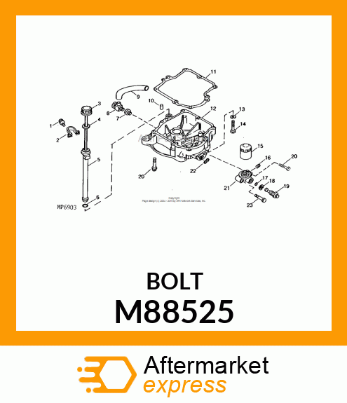 BOLT M88525