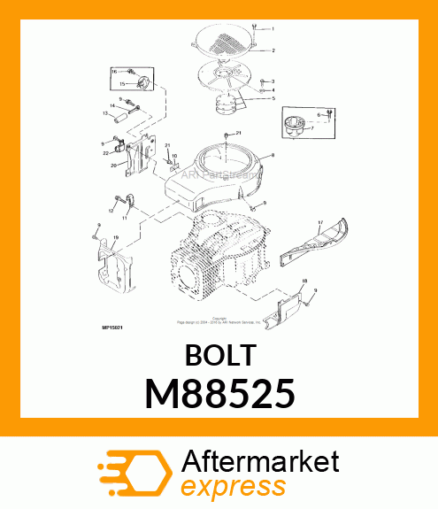 BOLT M88525