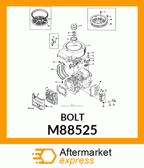 BOLT M88525