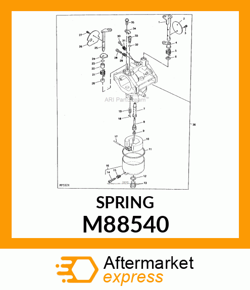 SPRING M88540