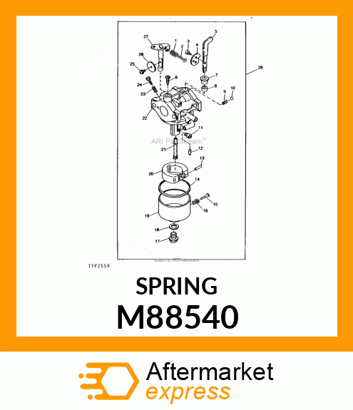 SPRING M88540