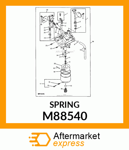 SPRING M88540