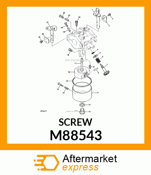 SCREW, DRAIN M88543