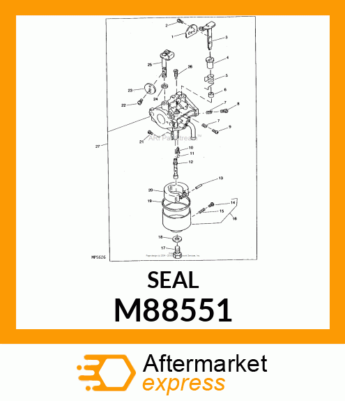 SEAL (MATERIAL = FELT) M88551