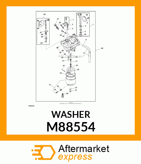 WASHER M88554