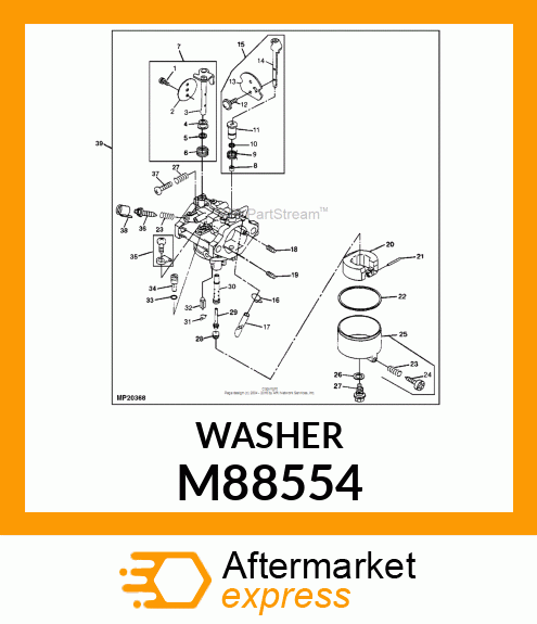 WASHER M88554