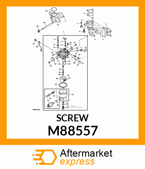 SCREW M88557