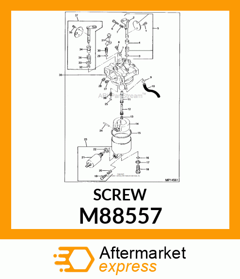 SCREW M88557