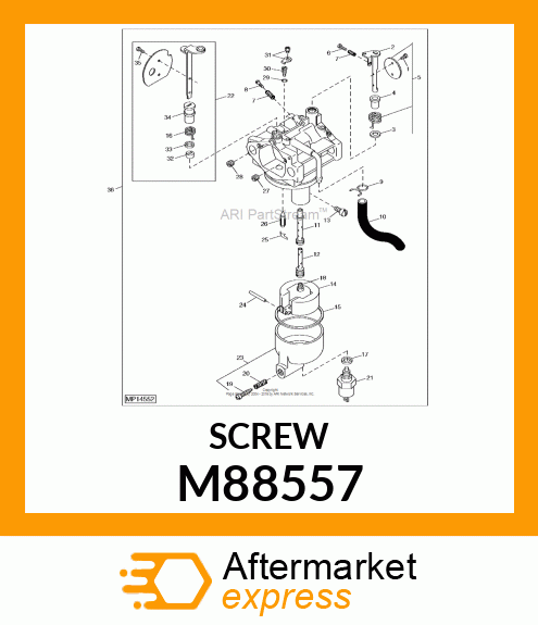 SCREW M88557