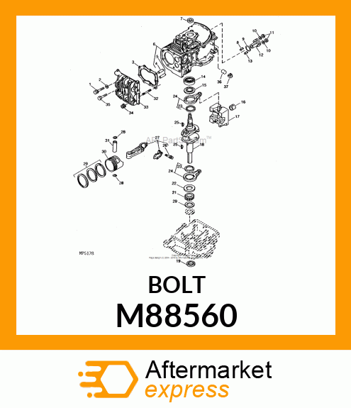 Bolt M88560