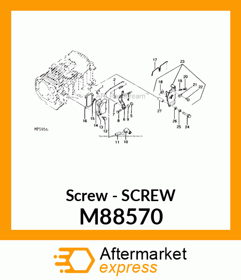 Screw - SCREW M88570