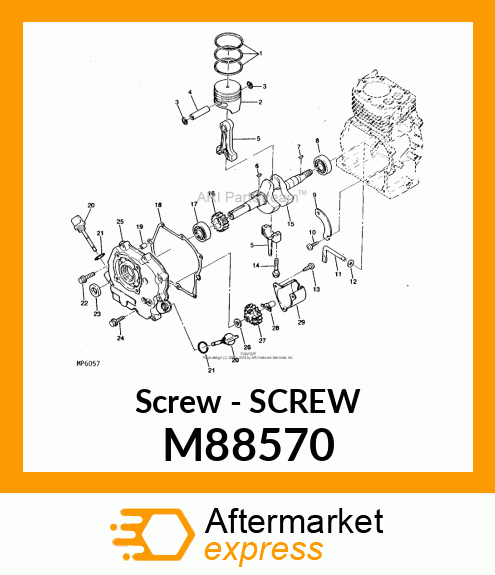 Screw - SCREW M88570