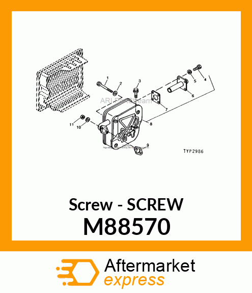 Screw - SCREW M88570