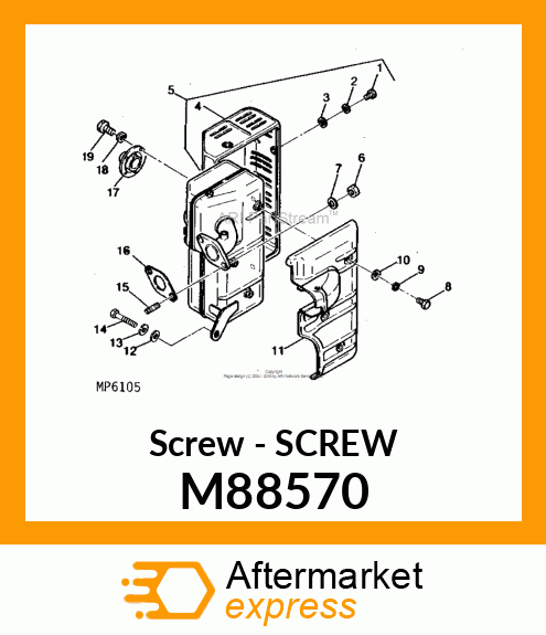 Screw - SCREW M88570