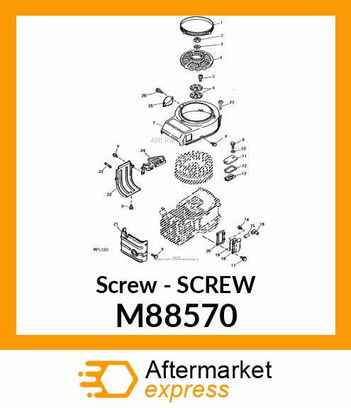 Screw - SCREW M88570