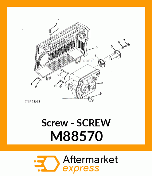 Screw - SCREW M88570