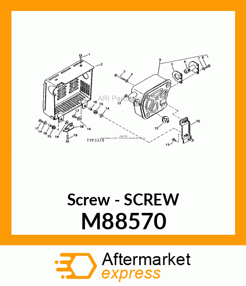 Screw - SCREW M88570