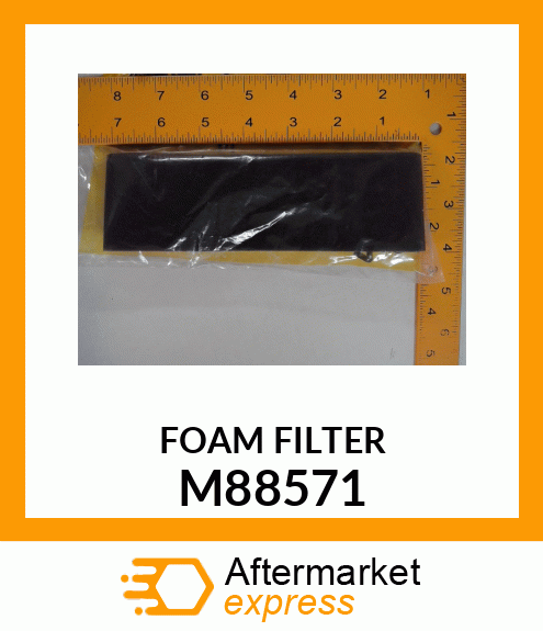 ELEMENT, FOAM AIR FILTER M88571