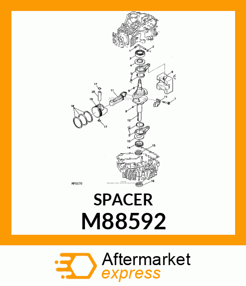 Spacer M88592